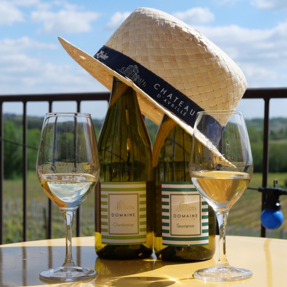 Bílé z vinařství Chateau d'Avrillé