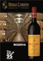 Heras Cordon Reserva má 95 bodů od Tima Atkina Heras Cordon Reserva má 95 bodů od Tima Atkina