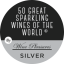 Stříbrná medaile z soutěže 50 Great Sparkling Wines of the World Stříbrná medaile z soutěže 50 Great Sparkling Wines of the World
