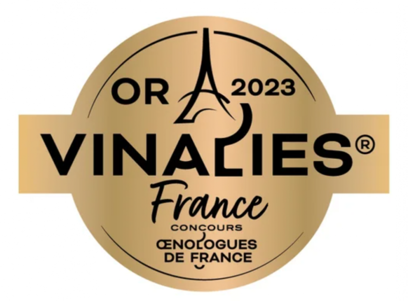 Zlatá medaile z Concours of Vinalies 2023