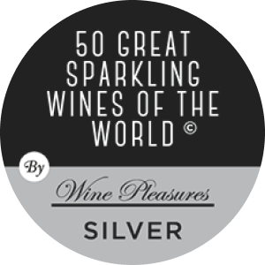 Stříbrná medaile z soutěže 50 Great Sparkling Wines of the World