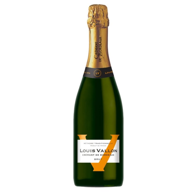 Crémant Louis Vallon Brut - nová viněta
