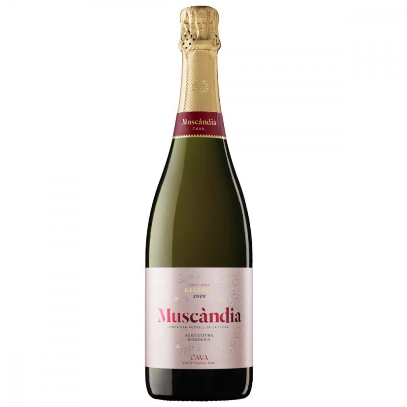 Cava Muscàndia Brut Reserva Pinot Noir Rose BIO
