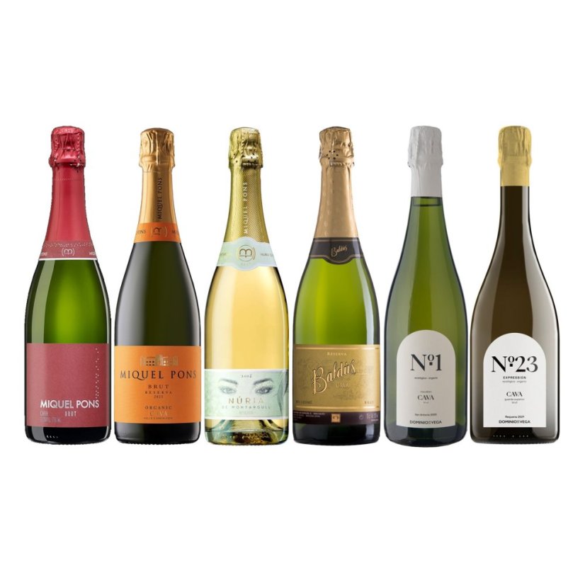 Degustační sada bílá Cava Brut