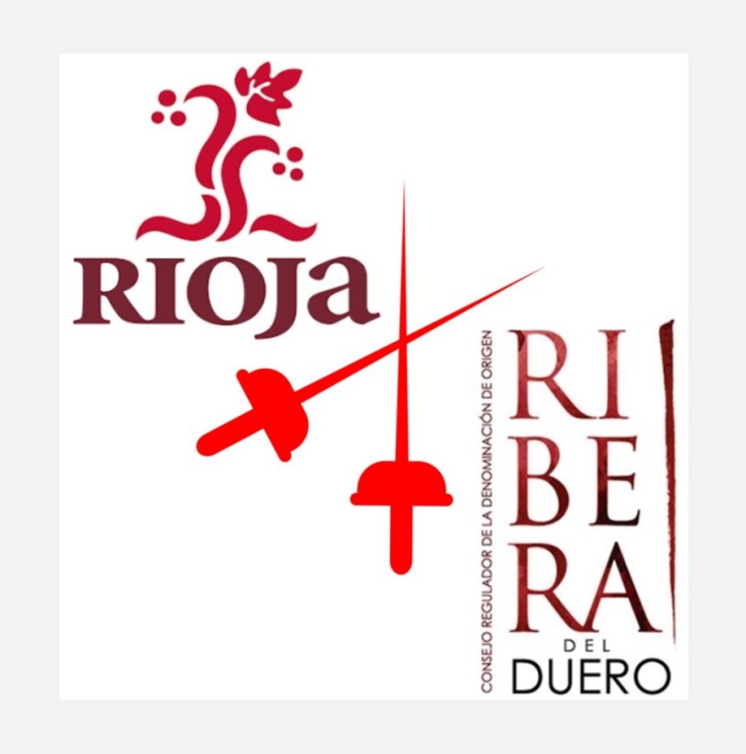 Souboj Rioja vs. Ribera del Duero, koláž, Zdroj: https://www.vecteezy.com/free-photos