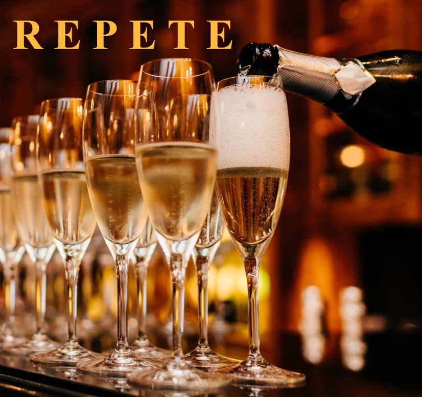 Degustace špičková šumivá REPETE, Zdroj: https://www.vecteezy.com/free-photos