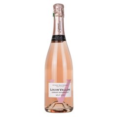 Crémant Louis Vallon Brut Rose - nová viněta