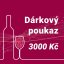 Dárkový poukaz Wines4u na 3000 Kč Dárkový poukaz Wines4u na 3000 Kč