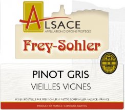 Frey Sohler Pinot Gris Ode au Terroir® Vieilles Vignes 2021 - viněta