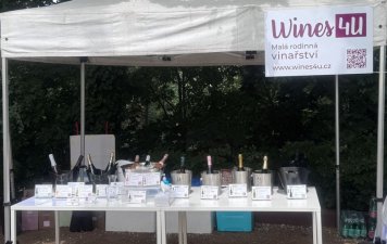 Stánek na Bubble Wine Fest 2026, Villa Richter