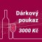 Dárkový poukaz Wines4u na 3000 Kč