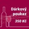 Dárkový poukaz Wines4u na 350 Kč