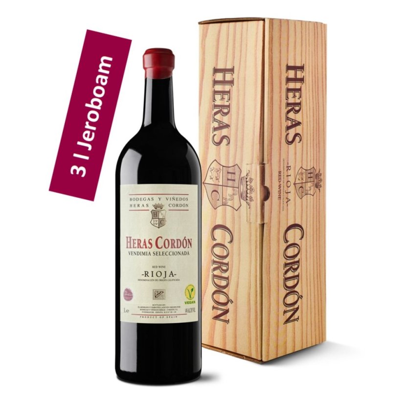 JEROBOAM 3l Heras Cordon Crianza s krabičkou