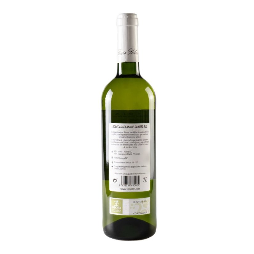 Solana de Ramírez Blanco etiketa