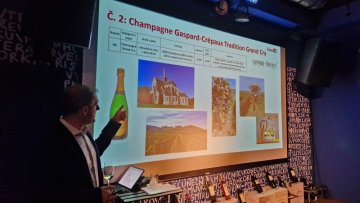 Degustace Wines4u - představení Grand Cru šampaňského