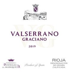 Viñedos y Bodegas de la Marquesa - Valserrano Graciano, etiketa Viñedos y Bodegas de la Marquesa - Valserrano Graciano, etiketa