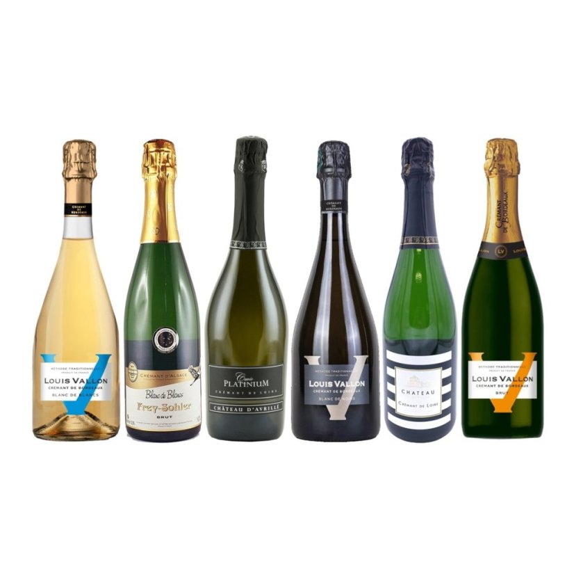 Degustační sada bílý Crémant 3x jinak