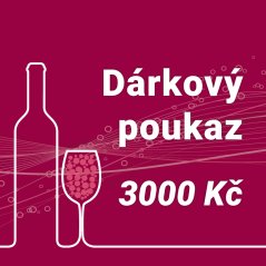 Dárkový poukaz Wines4u na 3000 Kč