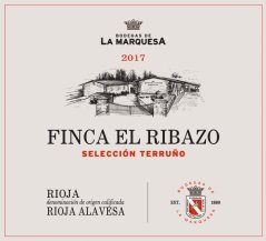 Viñedos y Bodegas de la Marquesa - Finca El Ribazo, přední etiketa Viñedos y Bodegas de la Marquesa - Finca El Ribazo, přední etiketa