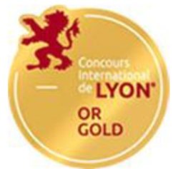 Zlatá medaile z Concours of Lyon 2024 Zlatá medaile z Concours of Lyon 2024