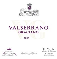 Viñedos y Bodegas de la Marquesa - Valserrano Graciano, etiketa Viñedos y Bodegas de la Marquesa - Valserrano Graciano, etiketa