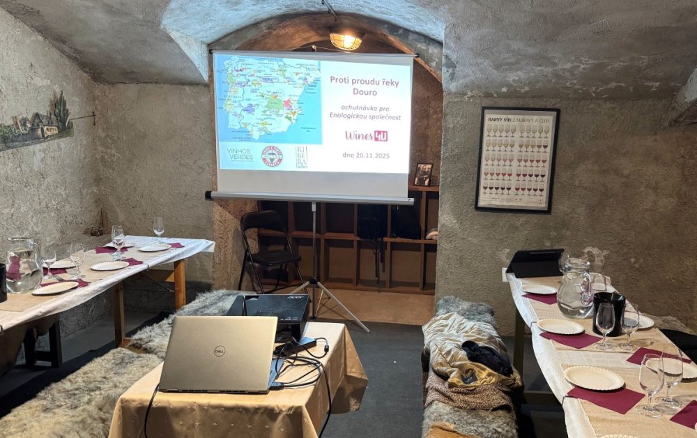 Degustace "Proti proudu řeky Duero" pro Enologickou společnost